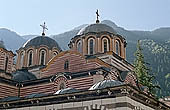 Rila Monastery, the five domed church the Nativity of the Virgin 